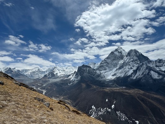 Amazing view of Everest trek